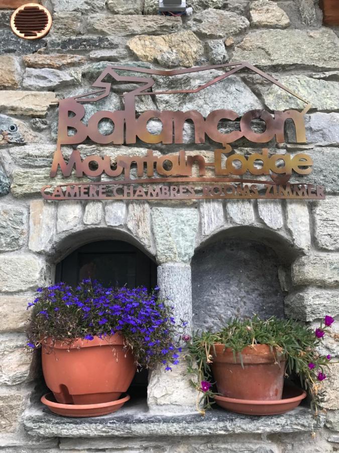 B&B Balancon Mountain Lodge Torgnon Bagian luar foto